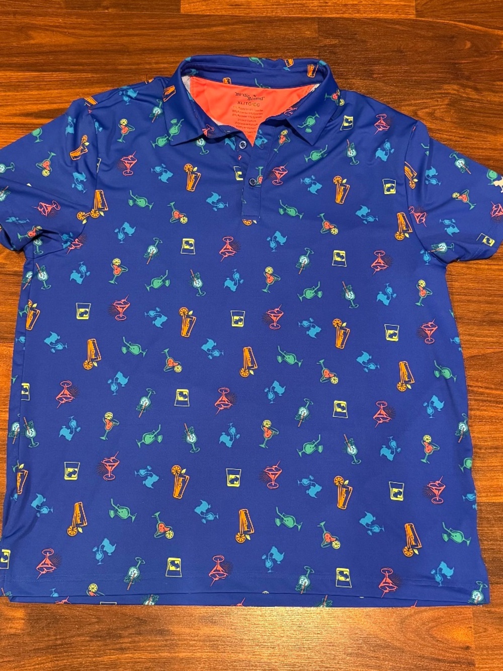 Birdie Bound XL Polo Cocktails